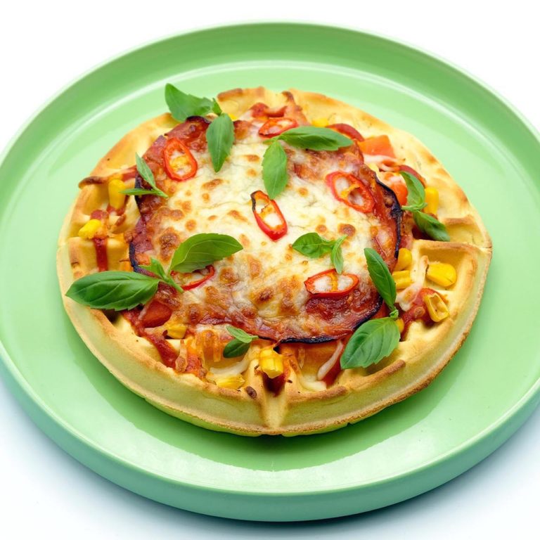 Rezept Waffel Pizza Popdish Foodblog, Gerichte, die knallen,
