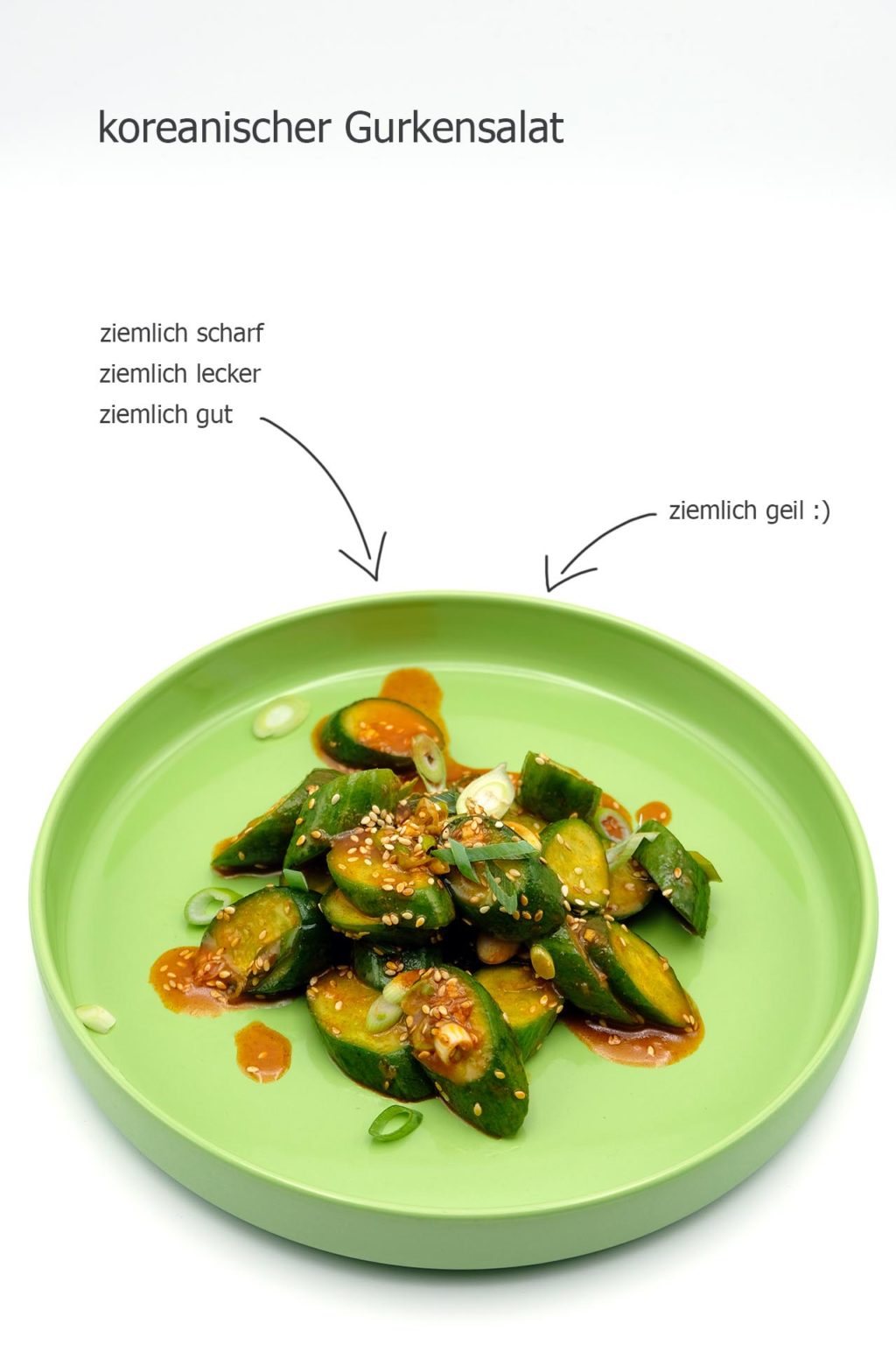 Koreanischer Gurkensalat - Popdish